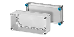 Корпус Hensel K 0100 без выштамповок с прозрачной крышкой