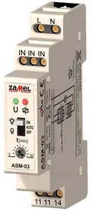 Zamel ASM-03 Staircase Timer Switch 16A 230V AC 1NO