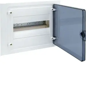 Распределительный щит Hager VF112TD встраиваемый 1x12 модулей IP40 с прозрачной дверцей
