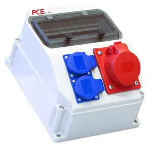 PCE Lublin 9M Stationary Distribution Board 16A 5-pin 2x230V IP54 ECOline