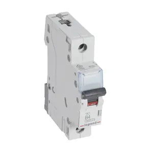 Legrand TX3 4A Type B 1-Pole Miniature Circuit Breaker