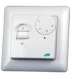 F&F RT-824 Temperature Regulator 230V 16A -5-60°C IP20 White