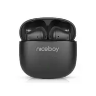 Беспроводные наушники Niceboy Beans 4 POP с микрофоном, Bluetooth 5.4, IPX4, зарядный футляр
