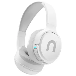 Niceboy HIVE Prodigy 4 bezvadu virsausu austiņas ar galvas stīpu, Bluetooth, baltas