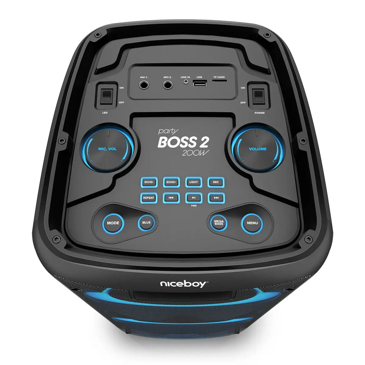 Niceboy PARTY Boss 2 Mono Portable Speaker 200W Photo 3