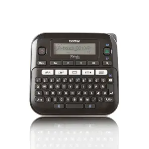 Brother PT-D210VP uzlīmju printeris, termopārneses druka, 180 x 180 DPI, 20 mm/sek, QWERTY tastatūra