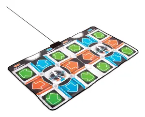 Mad Monkey Retro Dance Mat for 2 Players with 110 Songs