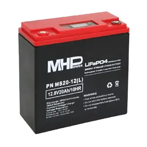 CARSPA MHPower MS20-12(L) LiFePO4 Lithium Battery 12V 20Ah