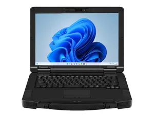 Ноутбук Panasonic TOUGHBOOK 56 14 дюймов Сенсорный экран Intel Core Ultra 5 16 ГБ ОЗУ 512 ГБ SSD Windows 11 Pro Черный и серый
