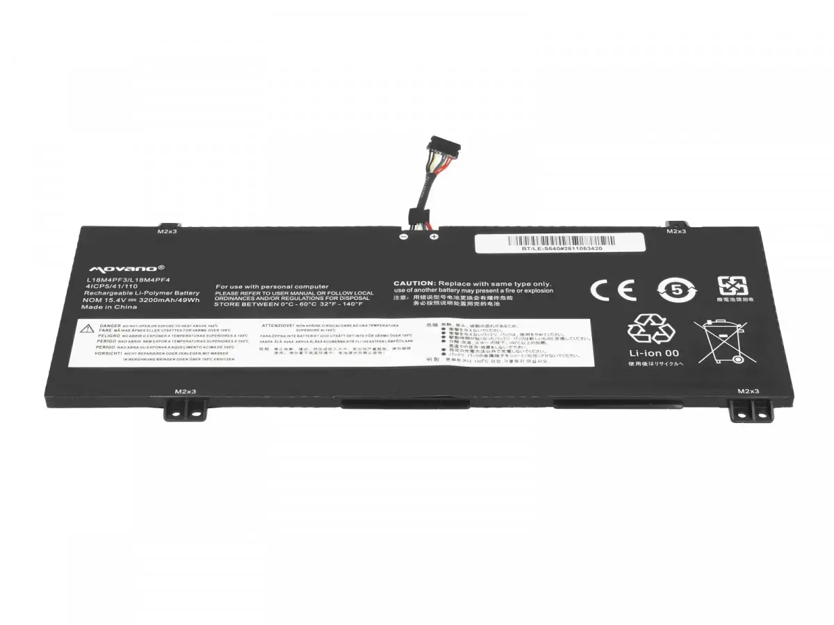 Movano akumulators Lenovo IdeaPad S540 Photo 3