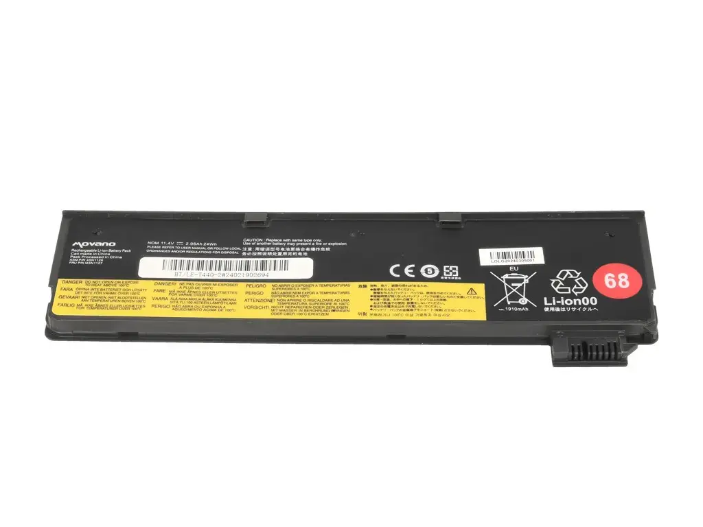 Movano akumulators Lenovo ThinkPad T440 T450s X240 X260 L450 L460 Photo 3