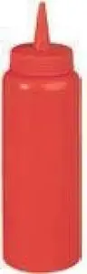 Stalgast Sauce Dispenser 0.35L, Red