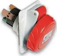 Розетка панельная Schneider Electric PKY16F735, 5 контактов, 16А, 400В, IP67