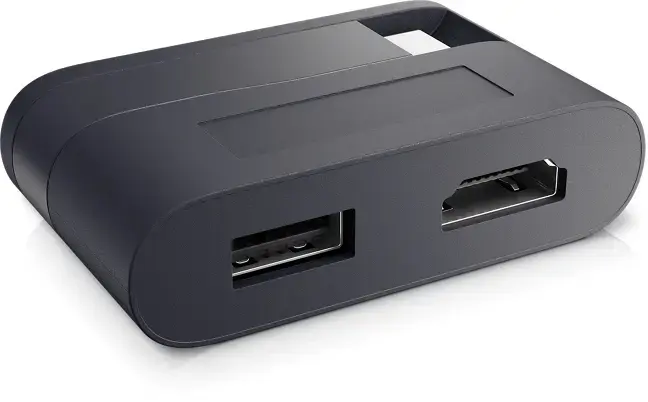 Dell DA20 USB Type-C uz HDMI un USB adapteris Photo 4