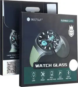 Bestsuit Flexible Hybrid Glass Screen Protector for Apple Watch Series 7 45mm