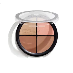 Gosh Contour n Strobe Kit 002 Medium Face Contouring and Highlighting Palette