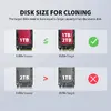 Док-станция Axagon ADSA-M2C44 USB4 для 4x M.2 NVMe SSD Photo 13