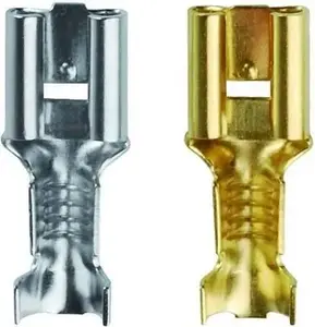Erko MS 6.3-2SN/100 Tinned Wire Terminal