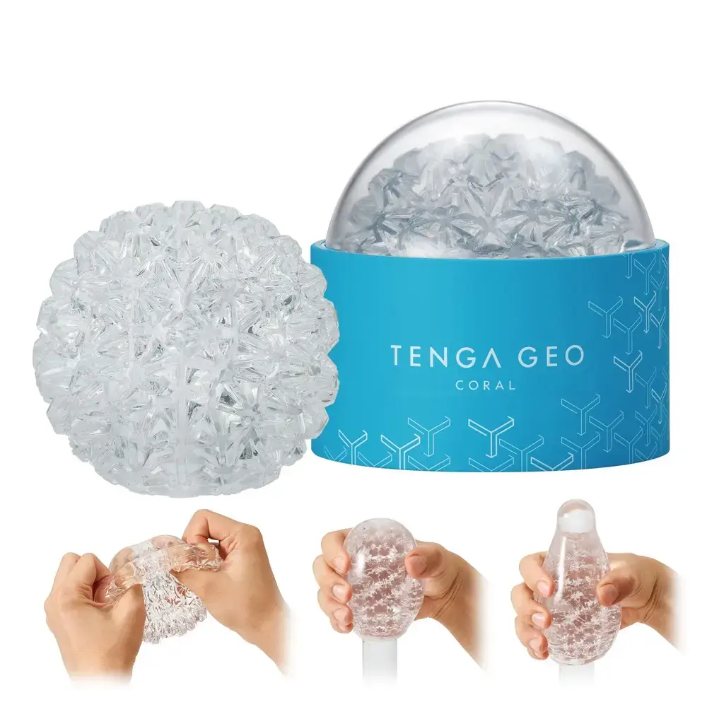Многоразовый мастурбатор TENGA GEO CORAL Photo 3