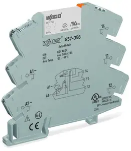 Wago 857-354 JUMPFLEX Relay Module 24V AC/DC 1-Channel