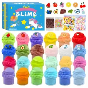 Bounn Slime Modeling Clay Set, 24 Colors, Cupcake Theme