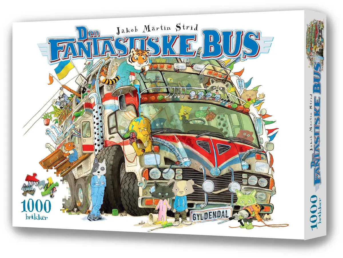 Impronte Edizione Den fantastiske bus puzle