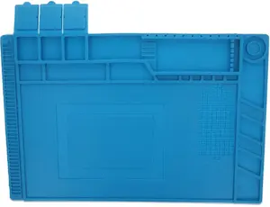 Силиконовый коврик для пайки TelForceOne S-160 с органайзером