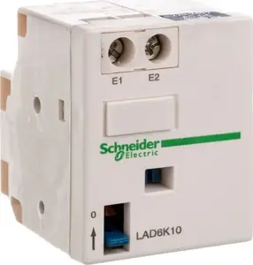 Блок вспомогательных контактов Schneider Electric LAD6K10M с фиксацией 220-240В AC/DC