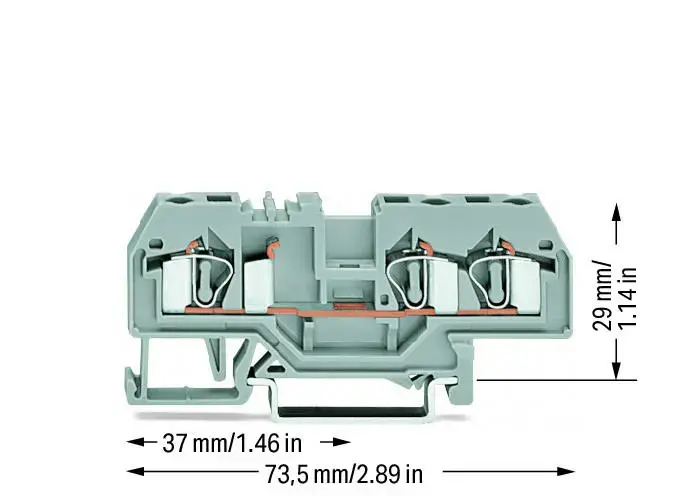 Wago 281-681 spaiļu bloks Photo 2