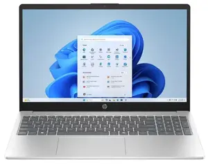 HP 15-fc0047 Laptop, 15.6-inch FHD Touchscreen, AMD Ryzen 7 7730U, 16GB RAM, 512GB SSD, Windows 11 Home, Natural Silver