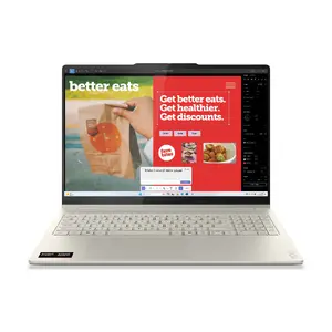 Lenovo Yoga 7 2-in-1 16AKP10 Laptop, 16" WUXGA Touchscreen, AMD Ryzen AI 7 350, 16GB RAM, 1TB SSD, Windows 11 Pro, Grey
