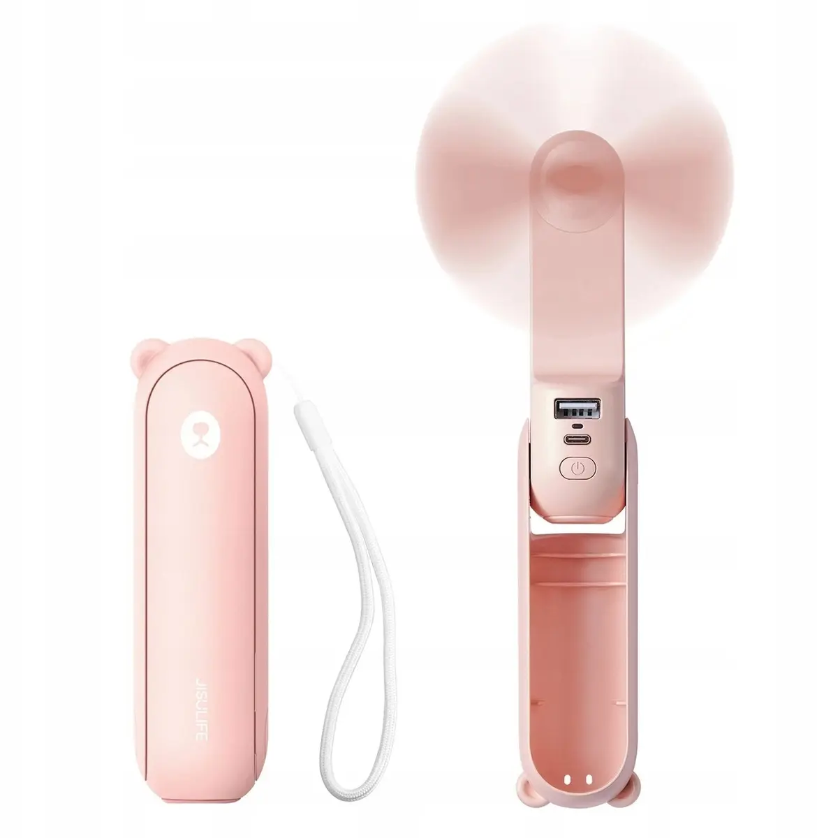 Jisulife Life8 Plus rokas ventilators, pārnēsājams
