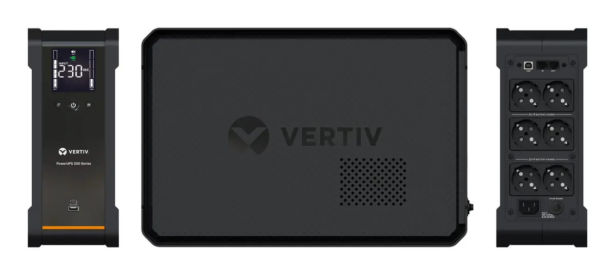 Vertiv PowerUPS 200 1600VA/1000W Line-Interactive UPS Photo 2