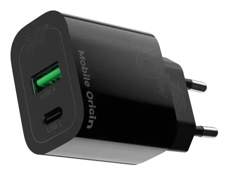 Сетевое зарядное устройство PNY Mobile Origin FRL-PD20W-MO12-BLK Photo 6