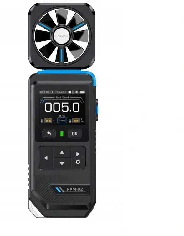 Digitālais anemometrs Fnirsi FAM-02, FAM-02, 5905156102361