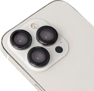 Защитное стекло на камеру Alogy для Samsung Galaxy S26 с черной рамкой