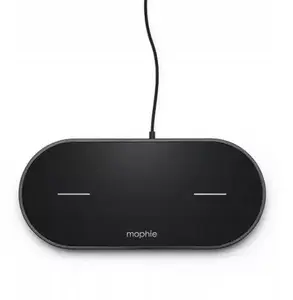 Беспроводное зарядное устройство Mophie Universal Wireless Dual, 2x10 Вт, черный