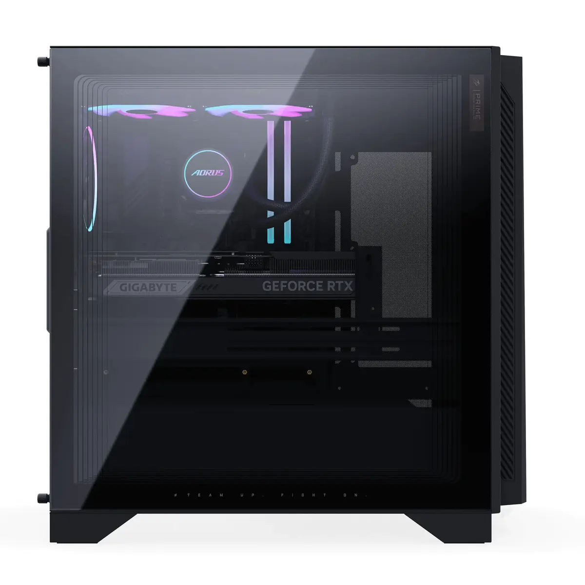 GIGABYTE AORUS PRIME 5 spēļu galddators | Ryzen 7 9800X3D | RTX 5070 Ti Photo 7