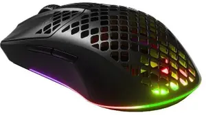 Игровая мышь SteelSeries Aerox 3 Wireless, 18000 CPI, оптический сенсор, Bluetooth и 2.4 ГГц, восстановленная, Onyx