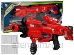 Lean Toys 8456 Luminescent Foam Dart Blaster with Sound Effects and 45m Range