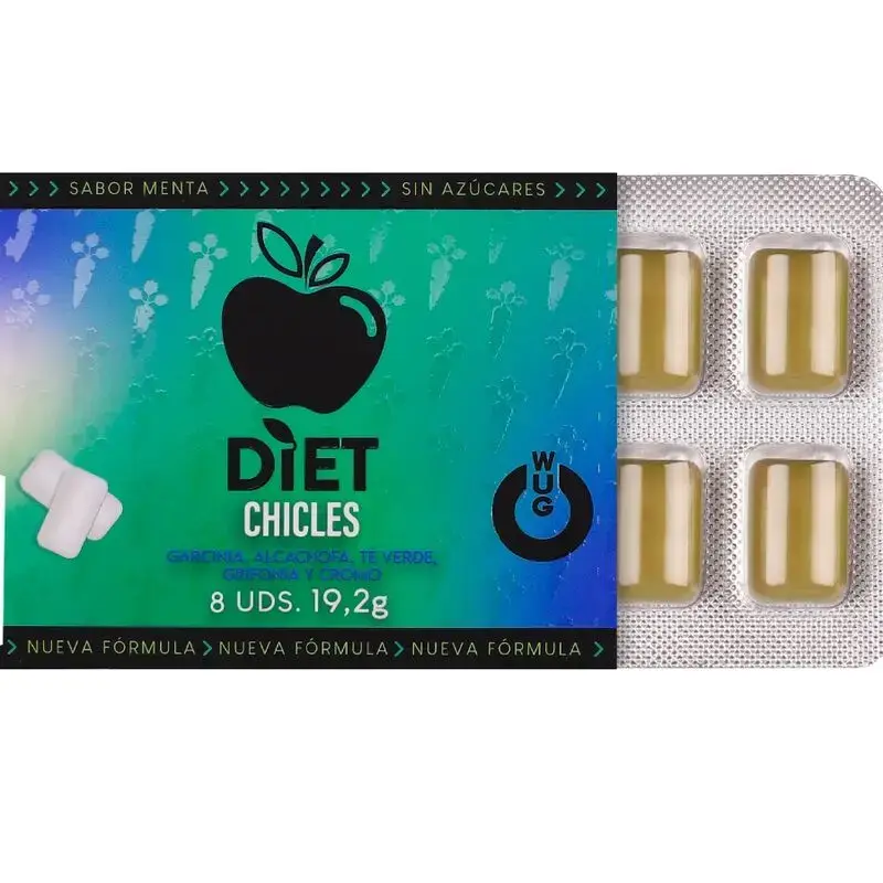 Функциональная жевательная резинка WUG GUM DIET - 8 штук Photo 2