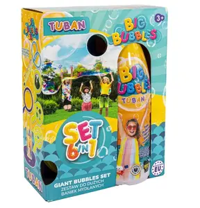 Tuban TU3862 Big Bubbles 6-in-1 Art and Craft Toy Set