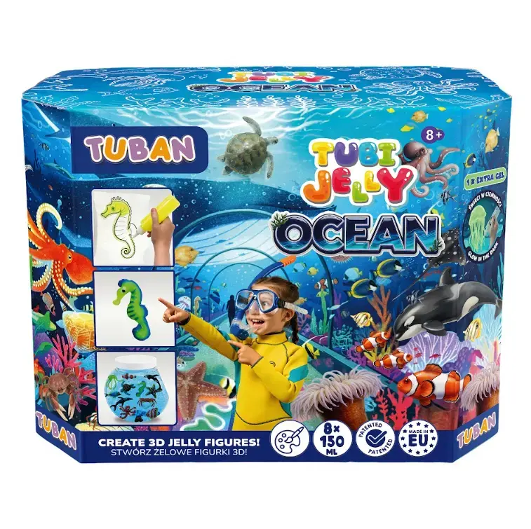 Tuban TU3866 Tubi Jelly Ocean mākslas komplekts Photo 2