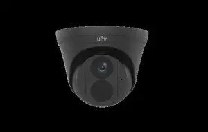 Uniview IPC3615LE-ADF28K-H-BLACK 5MP Turret Network Camera, 110° Lens, Smart IR 30m, Human and Vehicle Analysis