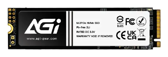 SSD накопитель AGI Technology AI818 1 ТБ M.2 NVMe PCIe 4.0 Photo 2
