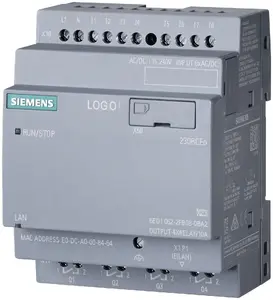 Siemens LOGO! 230RCEo Logic Module, 8 Digital Inputs, 4 Digital Outputs, 400 Blocks