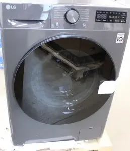 Стирально-сушильная машина LG F4DR510S2M, фронтальная загрузка, 10 кг стирка, 6 кг сушка, 1400 об/мин, функция пара, Direct Drive, цвет черный