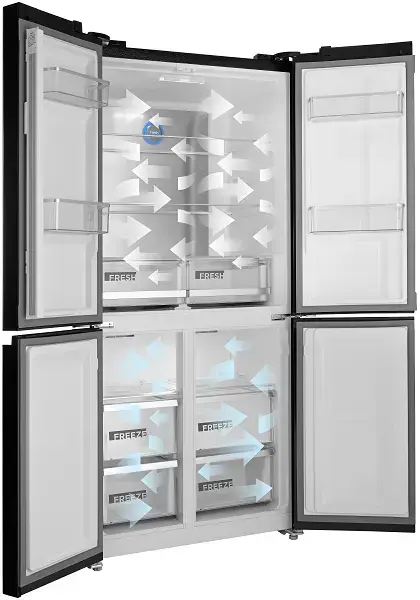 Concept LA8383BC Side-by-Side Refrigerator | 436 L Photo 2