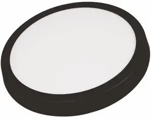 Eco Light DL-1 Surface Mounted Round LED Downlight 6W 660lm 4000K IP20 Black
