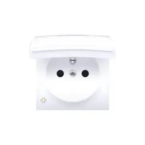 Kontakt-Simon DGZ1BUZP/AB11 Socket Outlet Cover IP44 White